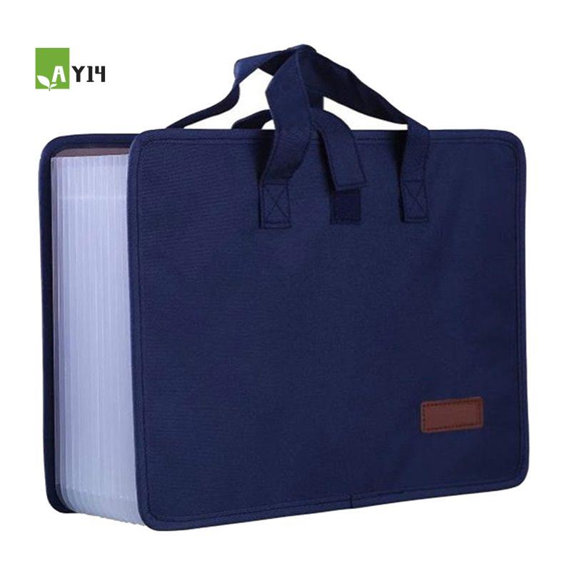 Expandable Accordion File Folder 13 Pockets - منظم ملفات AY14 بـ 13 جيبًا