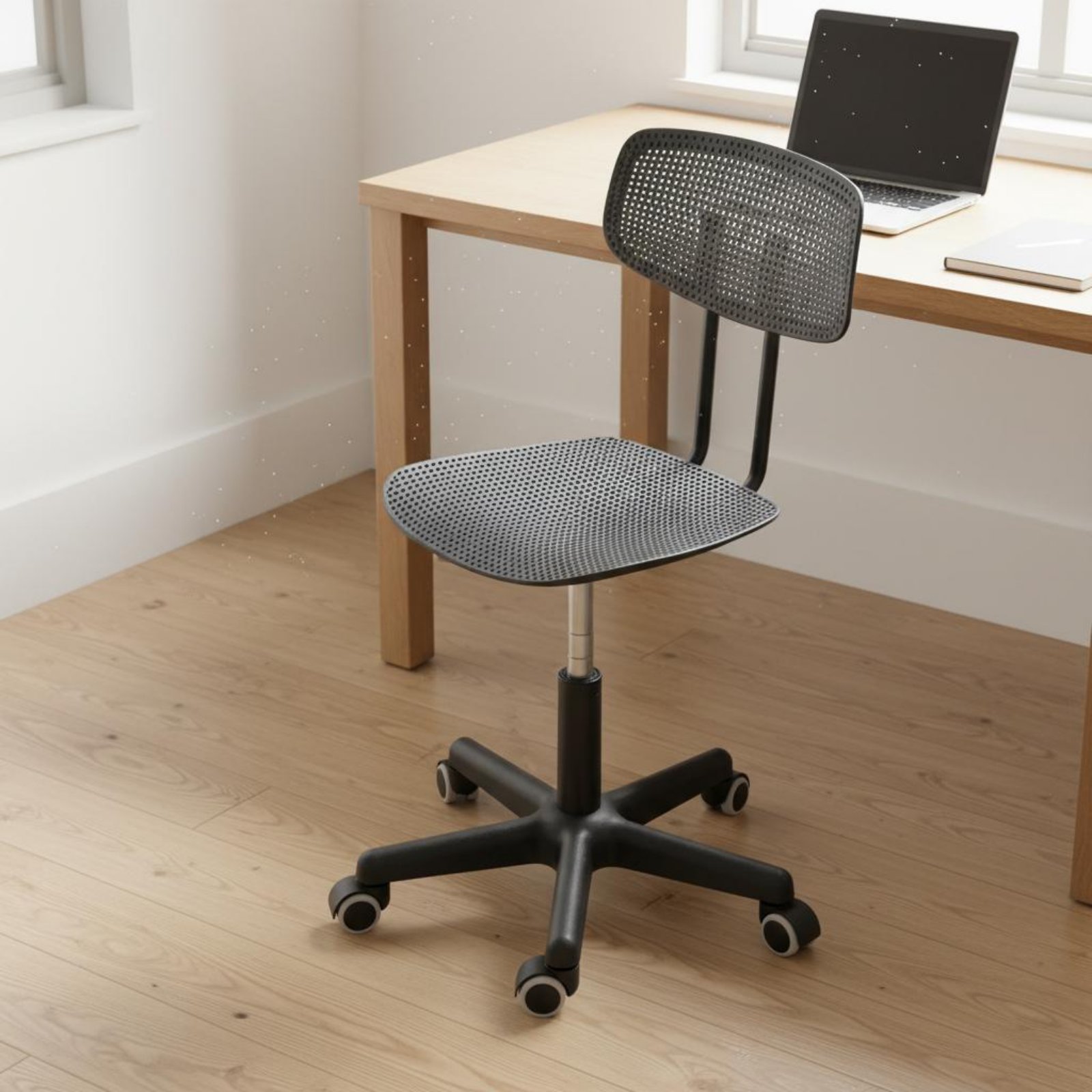 Office Furniture - كرسي مكتب دوار قابل للتعديل بتصميم