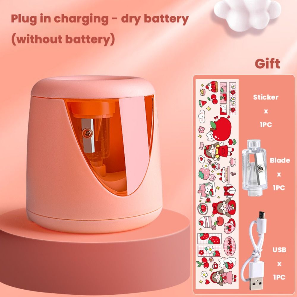 Electric Pencil Sharpener Usb - لوازم مدرسية: مبراة أقلام كهربائية ميكانيكية