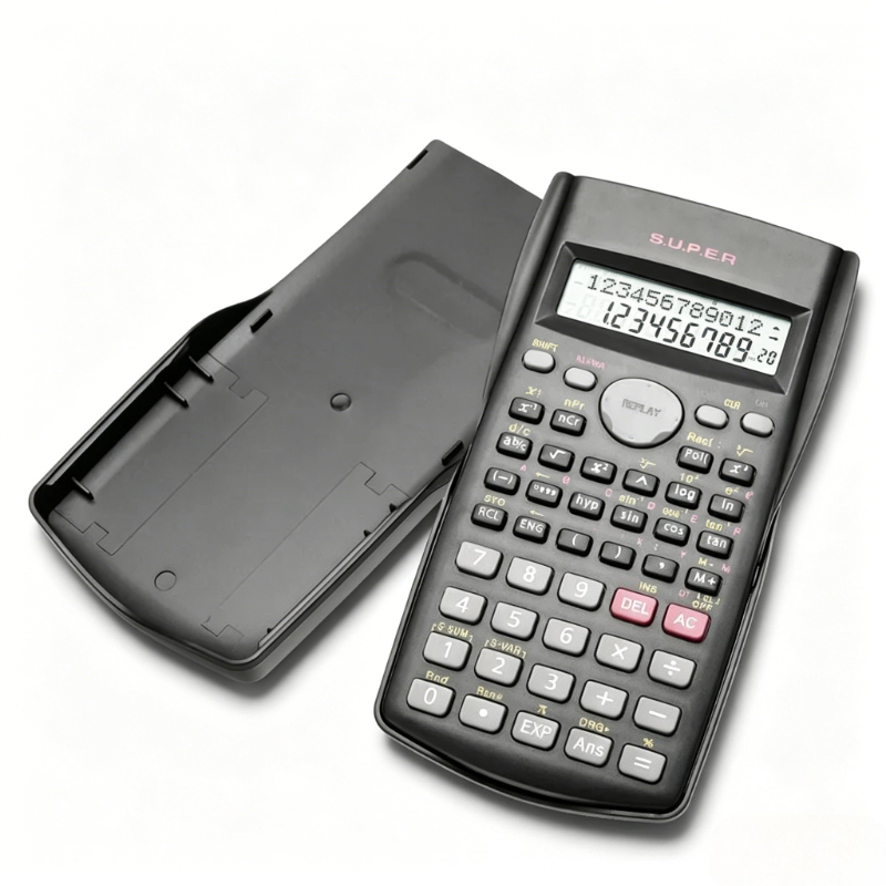 Scientific Calculator For Secondary School - آلة حاسبة علمية محمولة بخطين و240