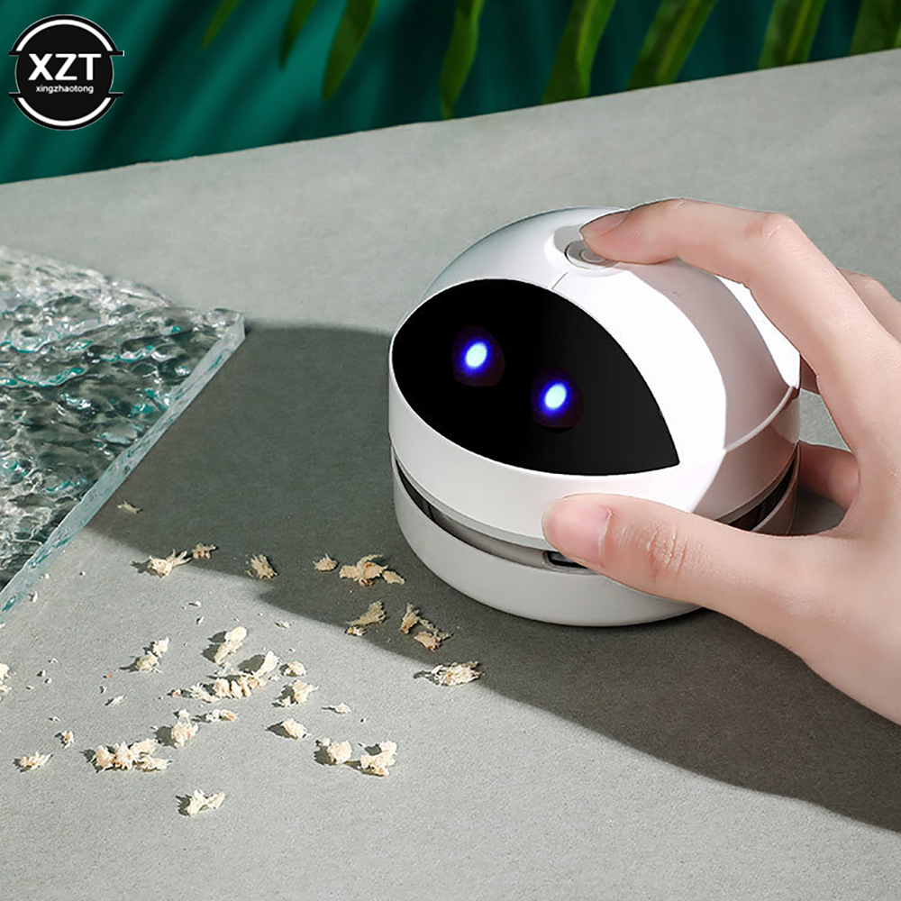 Mini Desktop Vacuum Cleaner For Eraser Dust - مكنسة كهربائية صغيرة للمكتب، منظف محمول