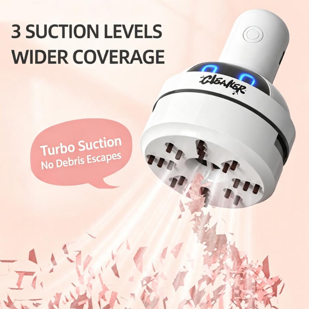 Mini Desktop Vacuum Cleaner For Eraser Dust - مكنسة كهربائية صغيرة محمولة لتنظيف سطح