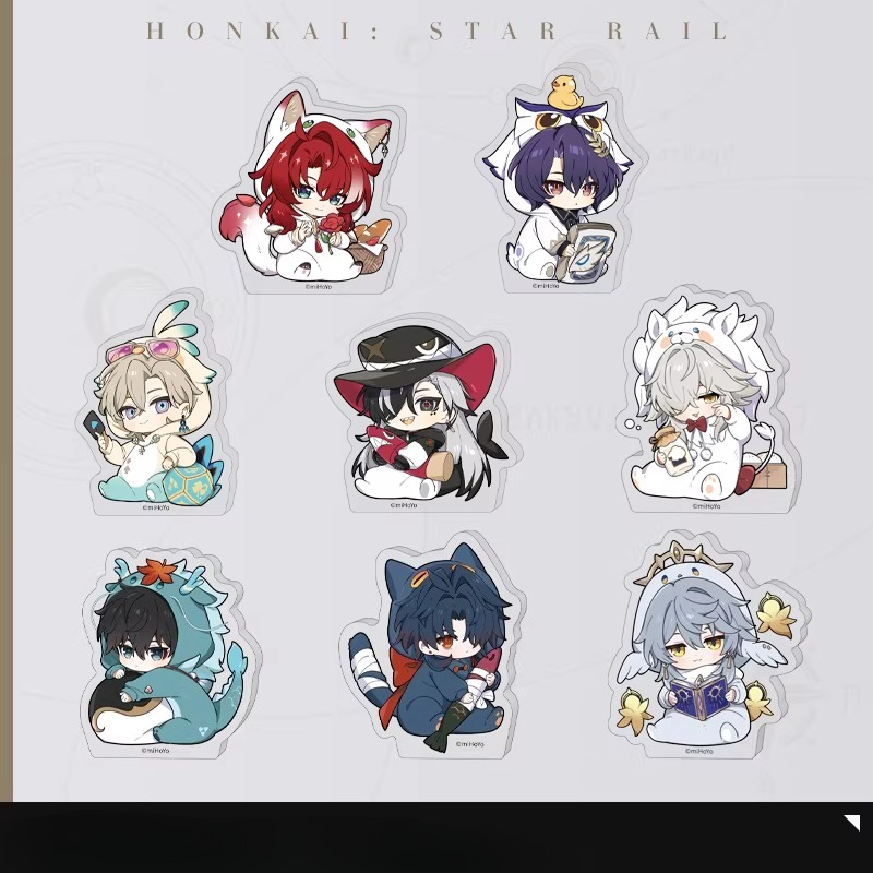Desk Accessories - حامل أكريليك صغير لـ Honkai Star