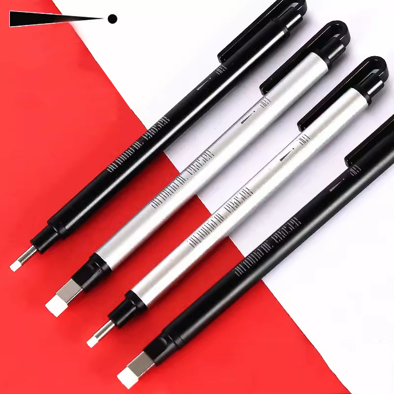 Retractable Eraser Pen Click - قلم ممحاة ميكانيكي قابل للسحب على