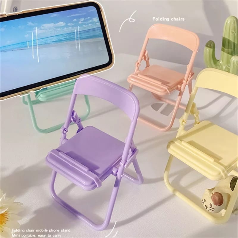 Desk Accessories - حامل هاتف على شكل كرسي لطيف،