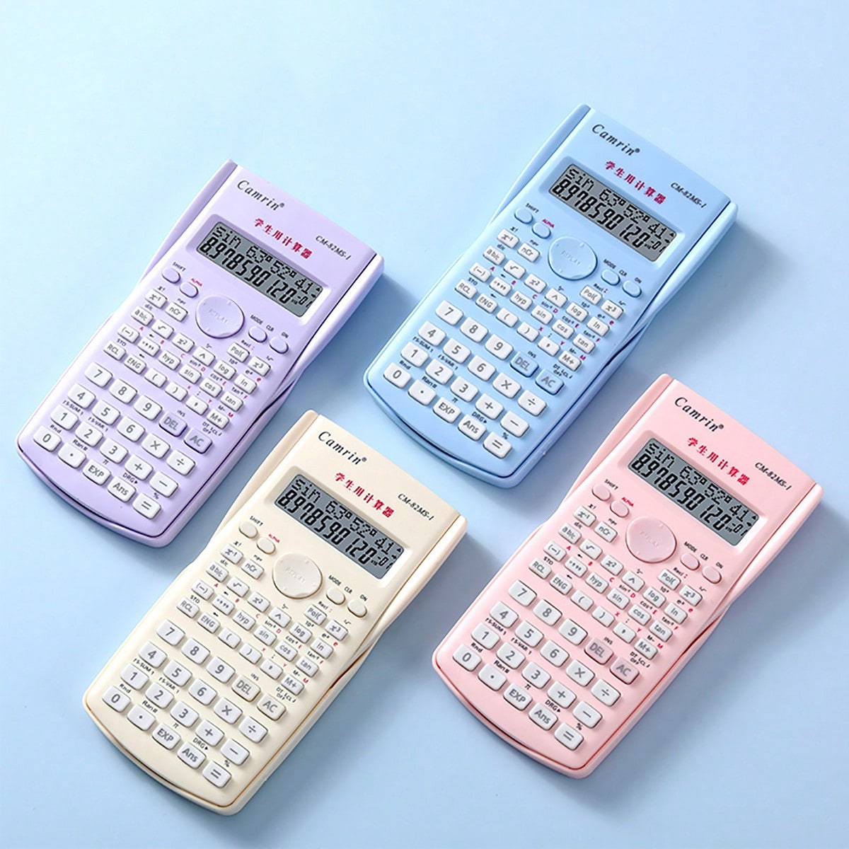 Scientific Calculator For Secondary School - آلة حاسبة علمية متعددة الوظائف ملونة