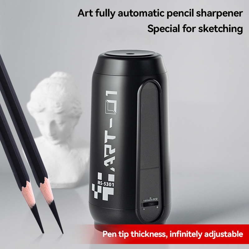 Electric Pencil Sharpener Usb - مبراة أقلام كهربائية أوتوماتيكية بالكامل، قابلة