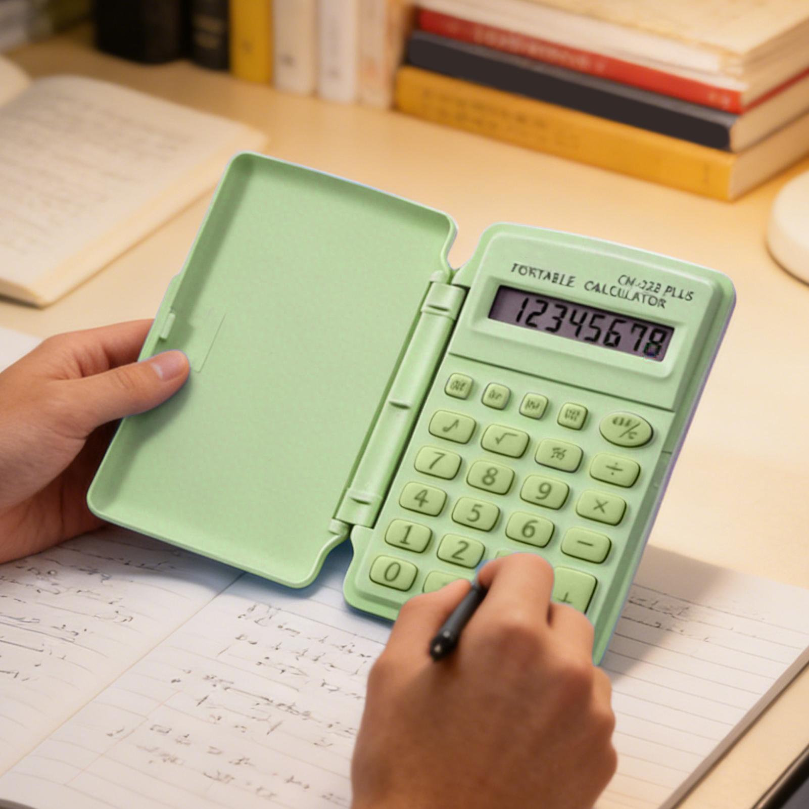 Scientific Calculator For Secondary School - آلة حاسبة علمية مع شاشة LCD،