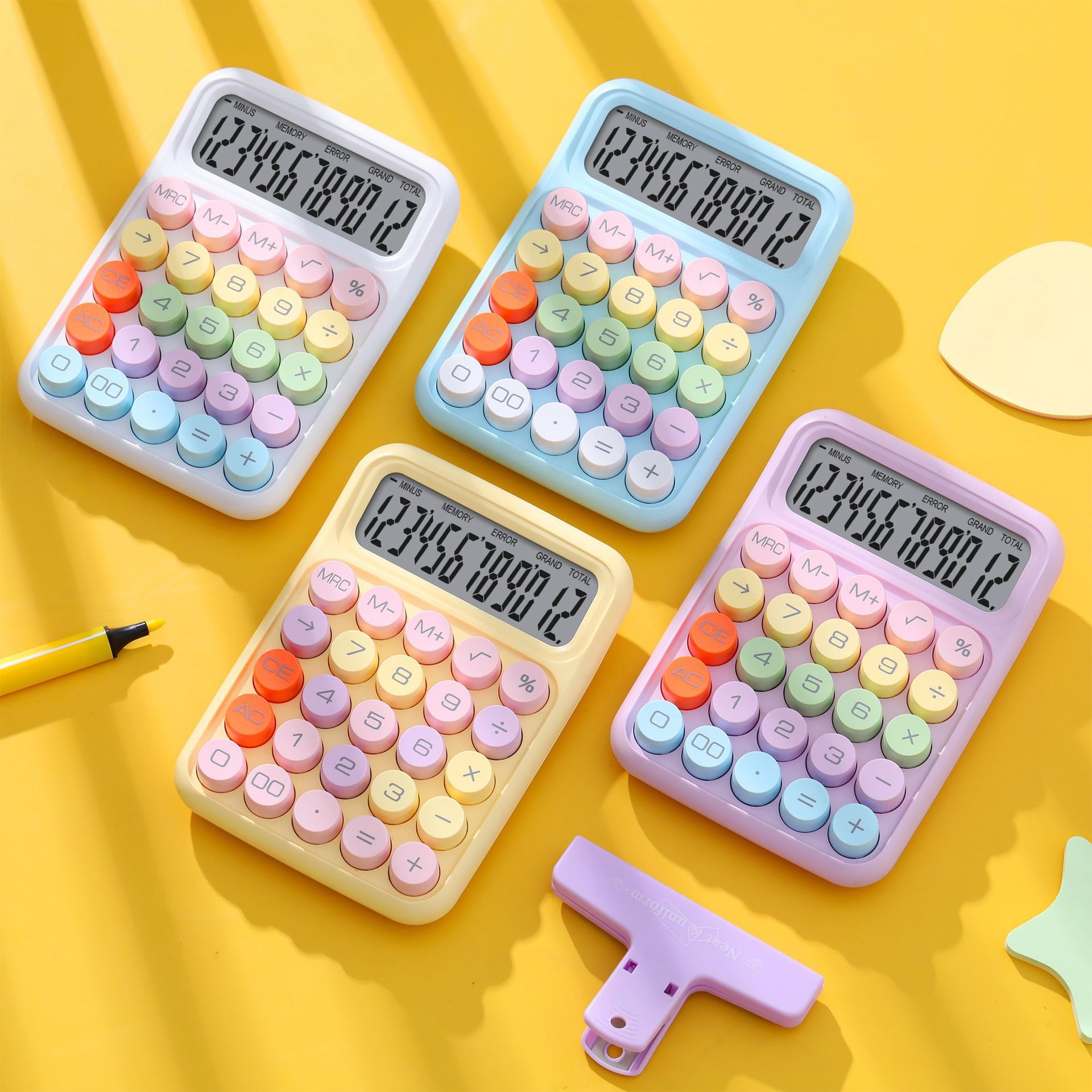 Scientific Calculator For Secondary School - آلة حاسبة للوحة المفاتيح مكونة من