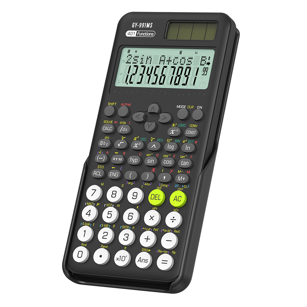 Scientific Calculator For Secondary School - آلة الحاسبة العلمية المدرسية 991MS 401