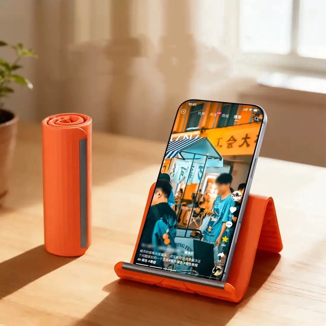 Desk Accessories - حامل هاتف محمول مرن من السيليكون