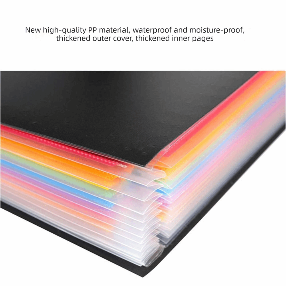 حافظة ملفات موسعة بـ 13 جيبًا  - مراجعة Expandable Accordion File Folder 13 Pockets وسعره