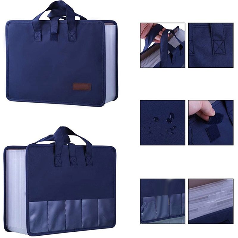 منظم ملفات AY14 بـ 13 جيبًا قا - مراجعة Expandable Accordion File Folder 13 Pockets وسعره