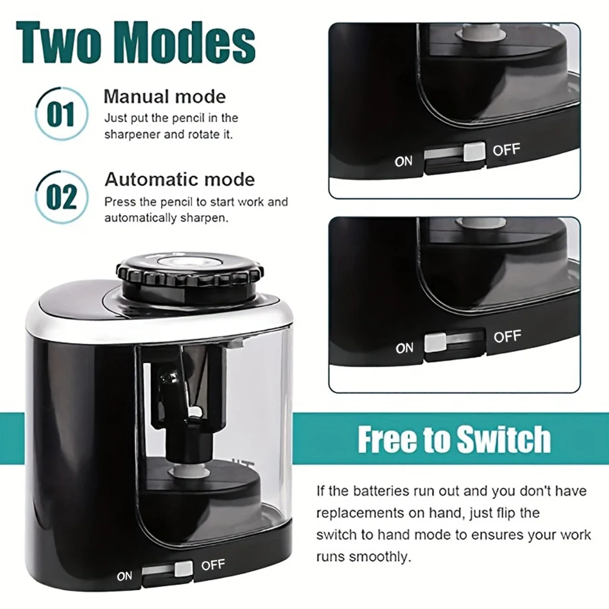 مبراة أقلام كهربائية مكتبية أو - مراجعة Electric Pencil Sharpener Usb وسعره