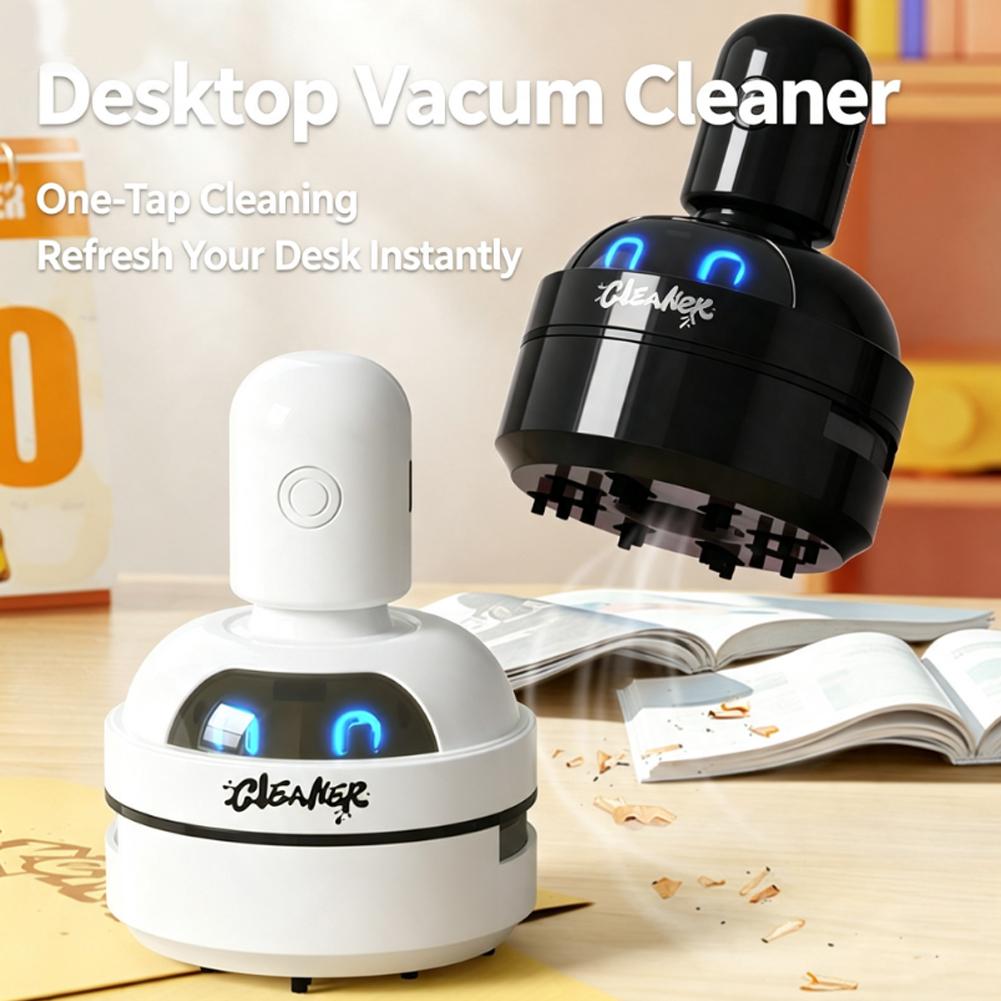 مكنسة كهربائية محمولة صغيرة لل - مراجعة Mini Desktop Vacuum Cleaner For Eraser Dust وسعره