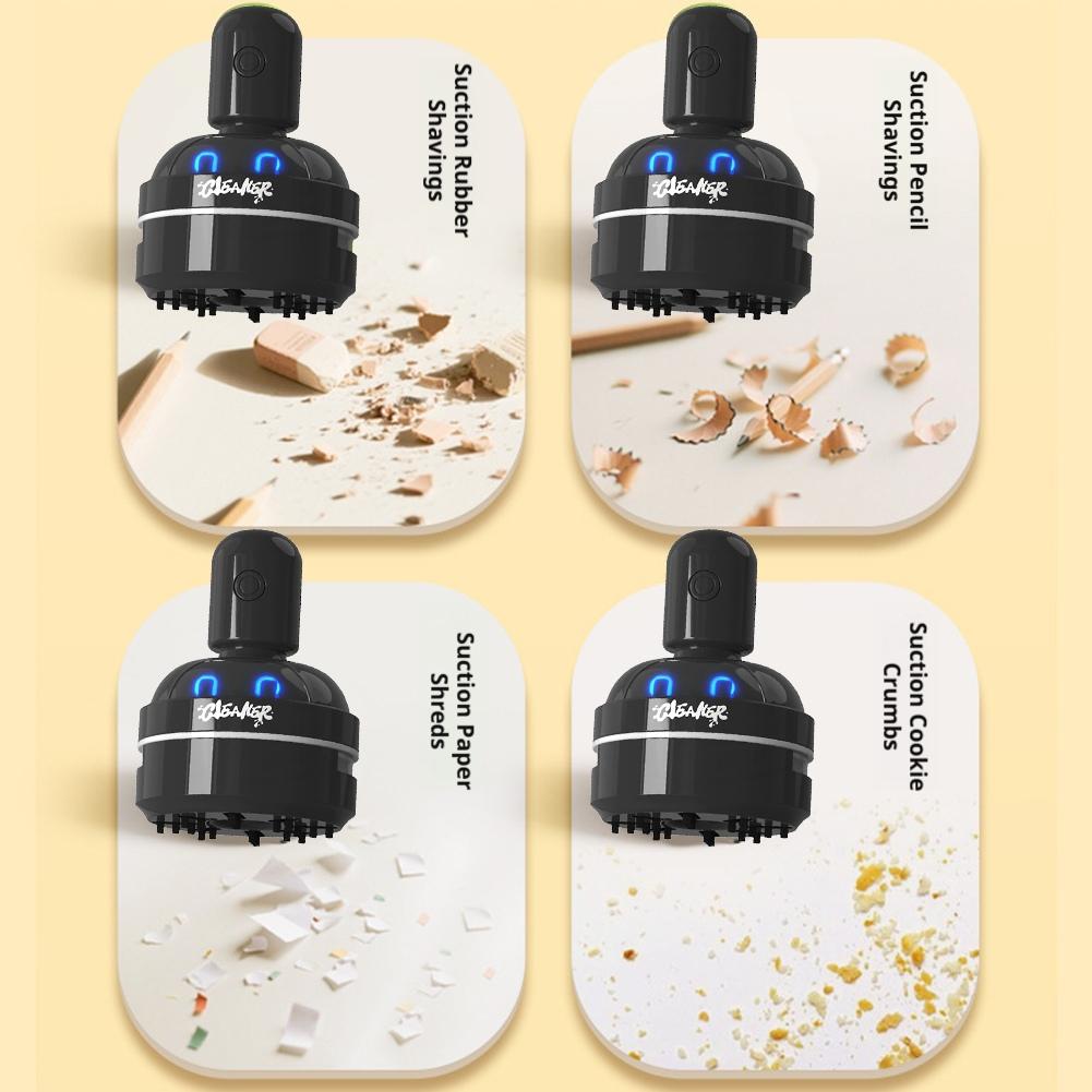 مكنسة كهربائية محمولة صغيرة لل - مراجعة Mini Desktop Vacuum Cleaner For Eraser Dust وسعره