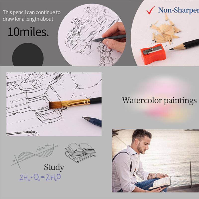 مجموعة أقلام رصاص معدنية إبداع - مراجعة Writing Tools وسعره