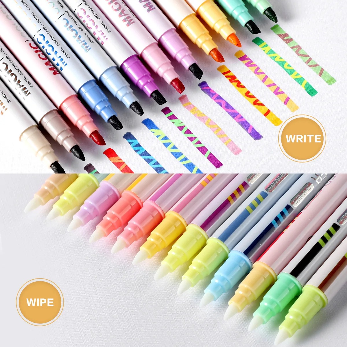 مجموعة أقلام تحديد سحرية مزدوج - مراجعة Pastel Highlighter Set Double Ended وسعره