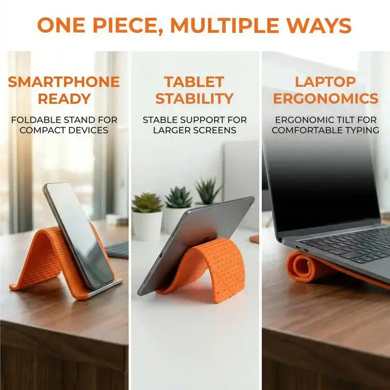 حامل هاتف قابل للطي من السيليك - مراجعة Desk Accessories وسعره