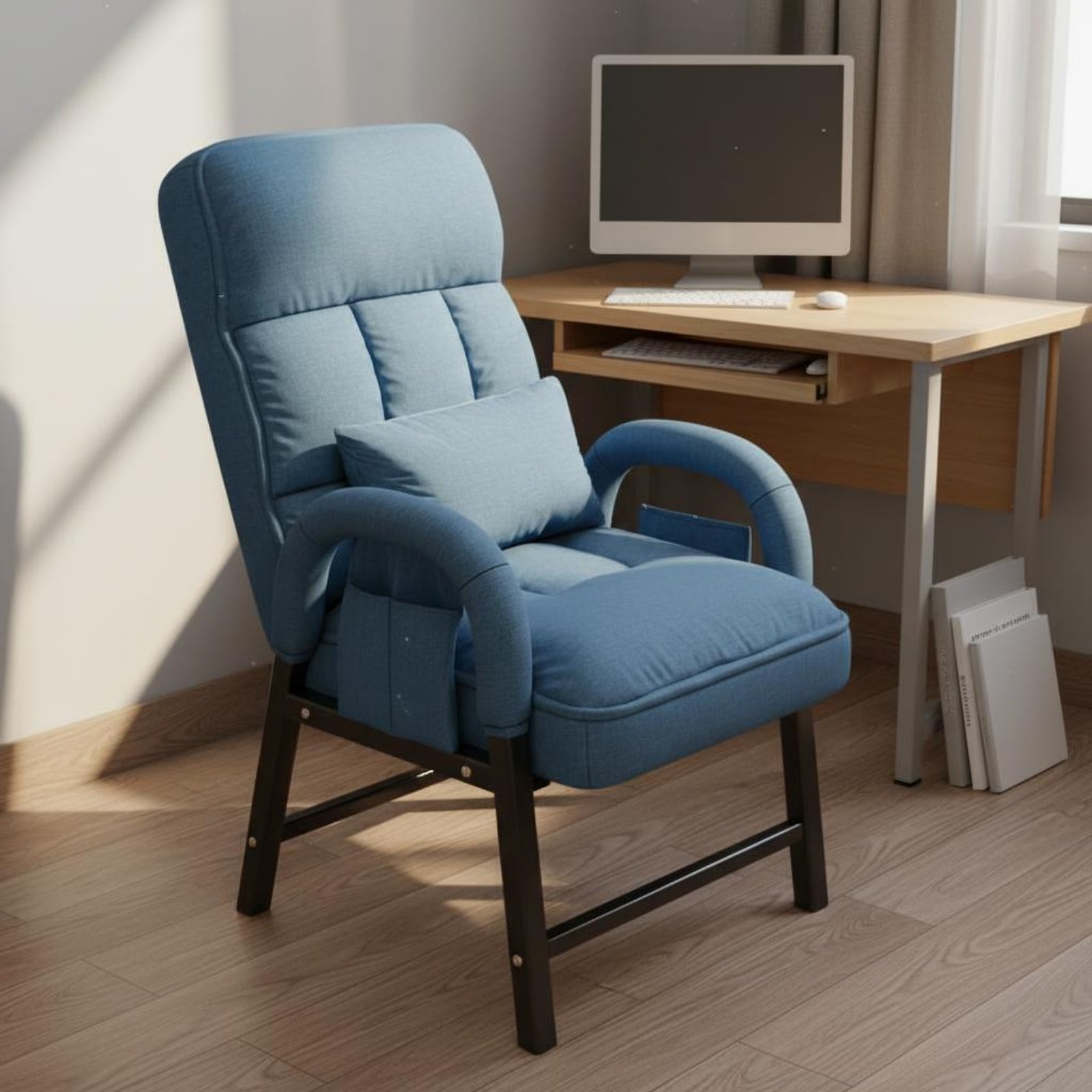 كرسي استرخاء فاخر بمسند ظهر قا - مراجعة Office Furniture وسعره