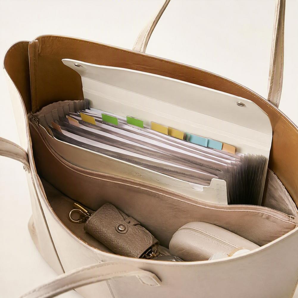 مجلد ملفات قابل للتوسيع مع 13  - مراجعة Expandable Accordion File Folder 13 Pockets وسعره