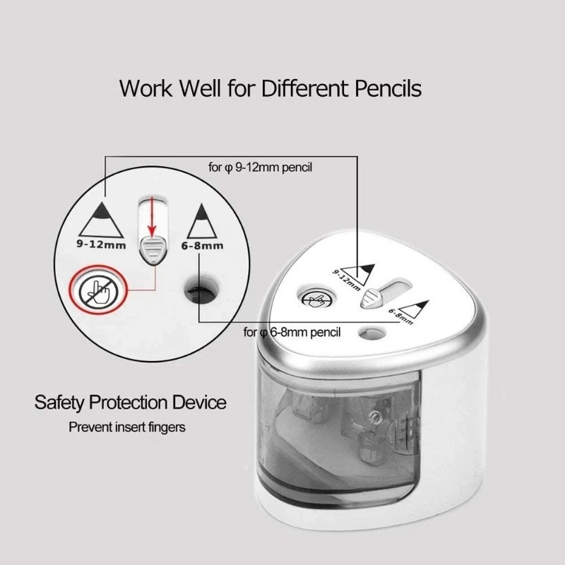 مبراة أقلام كهربائية محسنة بفت - مراجعة Electric Pencil Sharpener Usb وسعره