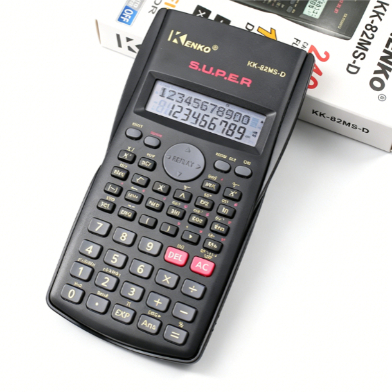 آلة حاسبة علمية محمولة بخطين و - مراجعة Scientific Calculator For Secondary School وسعره