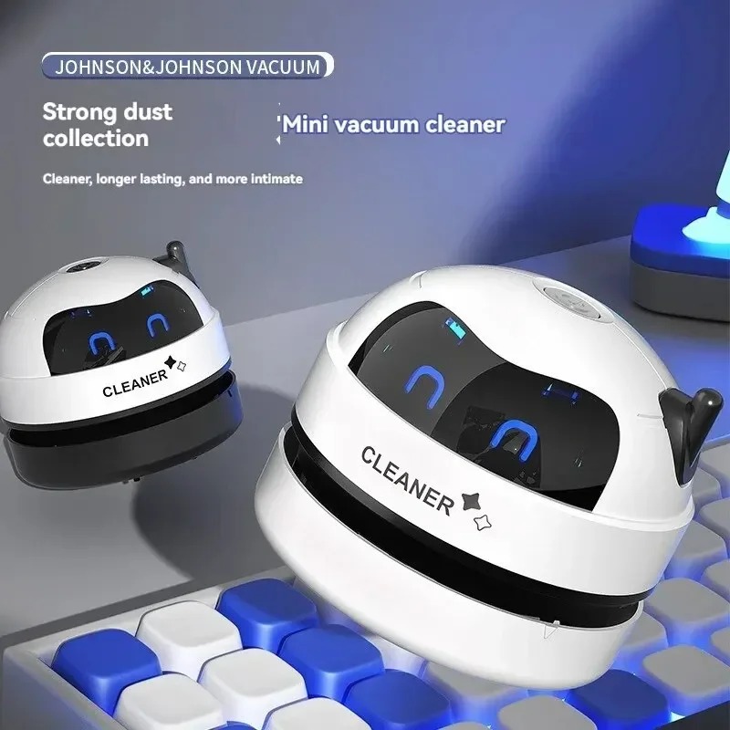 مكنسة كهربائية لاسلكية صغيرة ل - مراجعة Mini Desktop Vacuum Cleaner For Eraser Dust وسعره