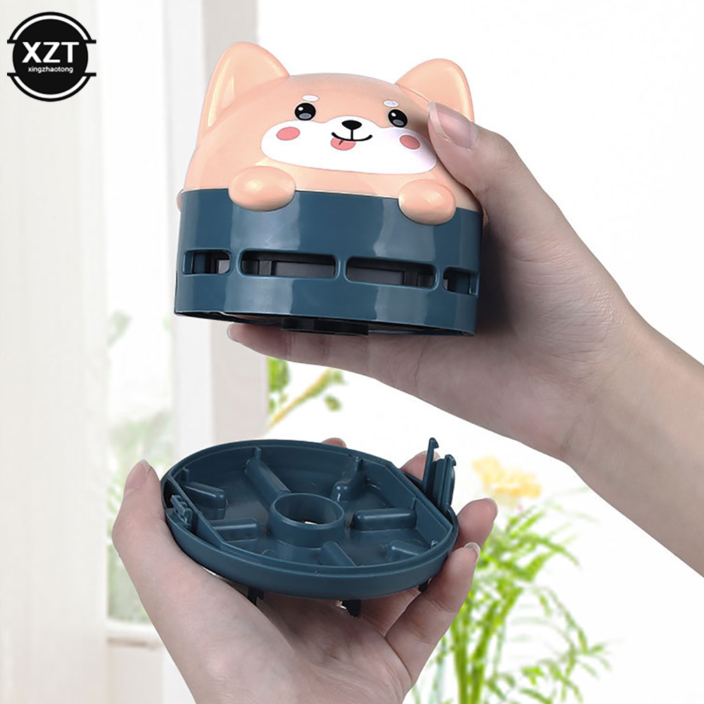 مكنسة كهربائية محمولة صغيرة لل - مراجعة Mini Desktop Vacuum Cleaner For Eraser Dust وسعره