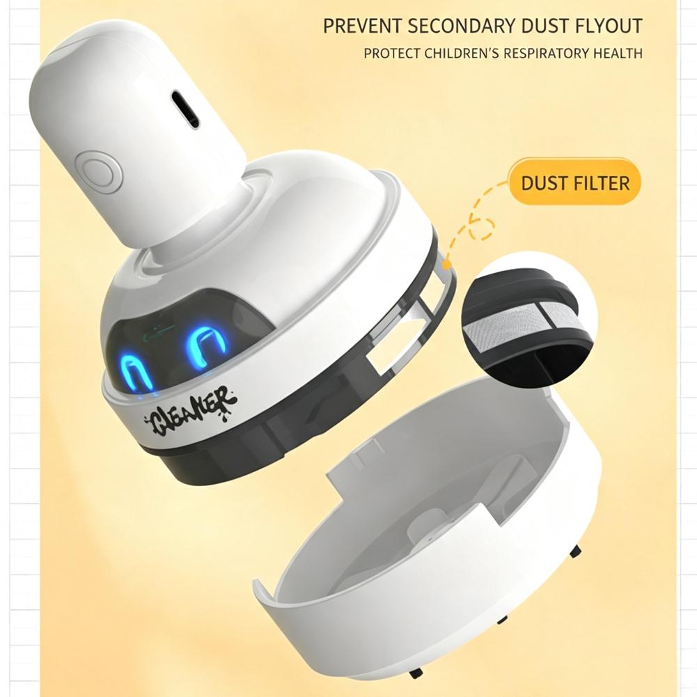 مكنسة كهربائية صغيرة هادئة للم - مراجعة Mini Desktop Vacuum Cleaner For Eraser Dust وسعره