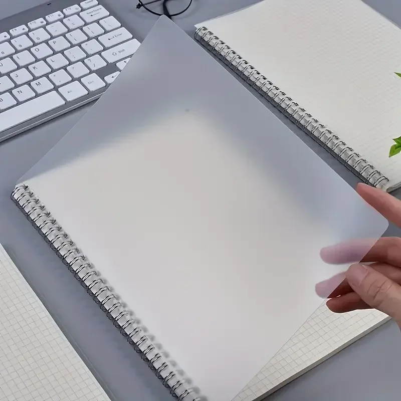 دفتر ملاحظات شبكي A5 بغلاف حلز - مراجعة Spiral Bound Grid Notebook A5 وسعره