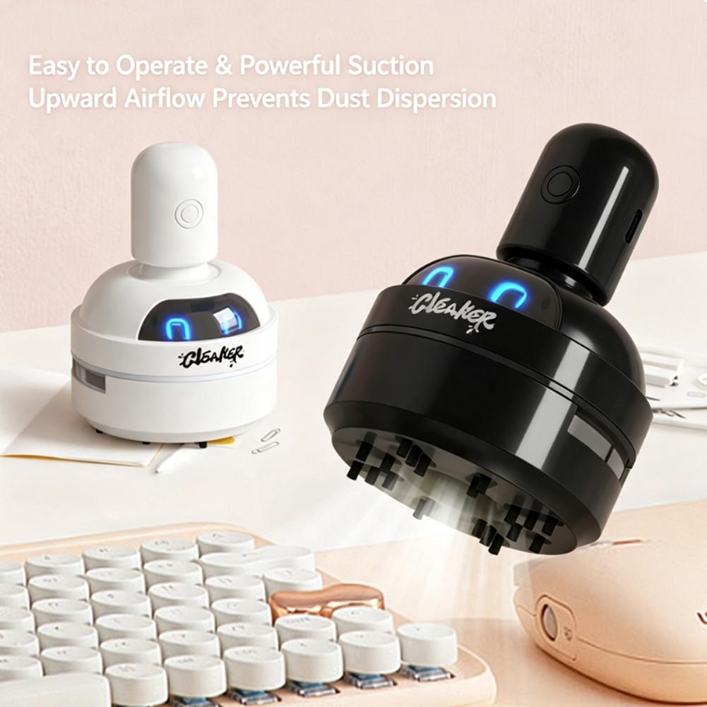 مكنسة كهربائية محمولة صغيرة لل - مراجعة Mini Desktop Vacuum Cleaner For Eraser Dust وسعره