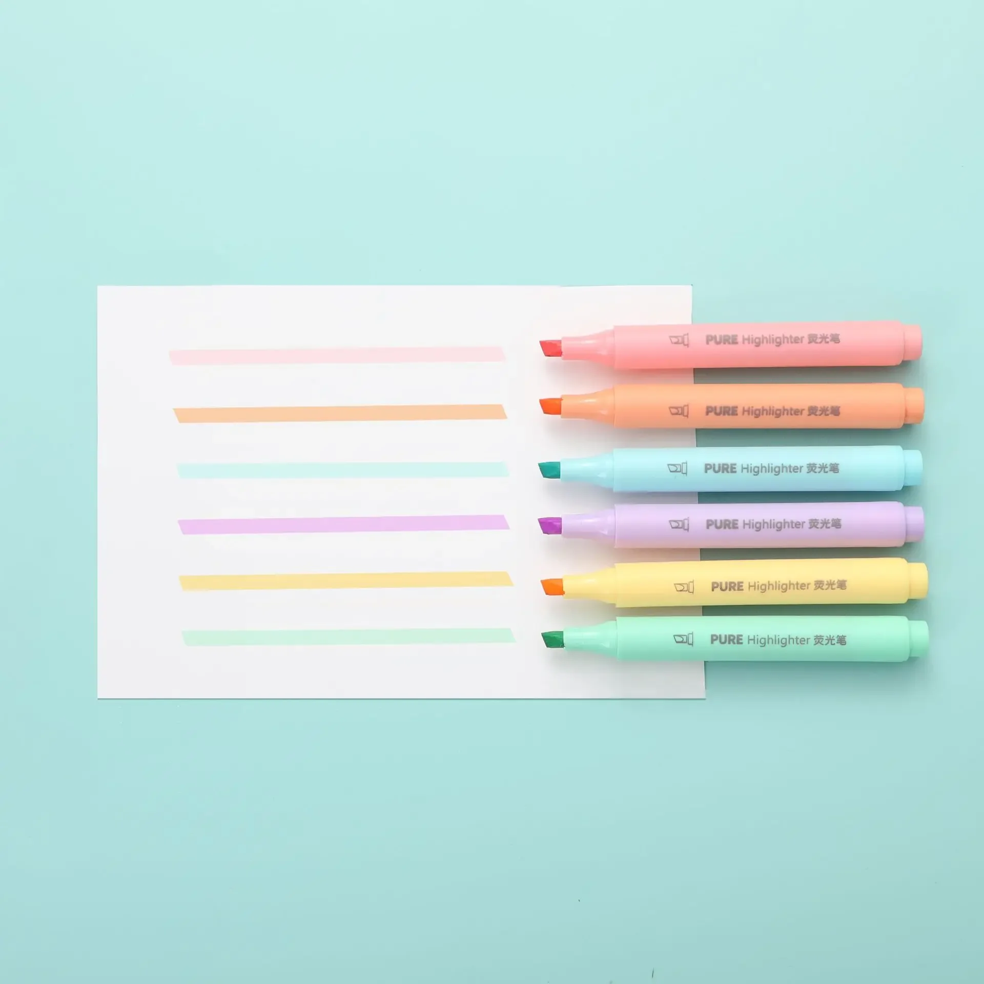 6 قطع من أقلام تحديد الباستيل  - مراجعة Pastel Highlighter Set Double Ended وسعره
