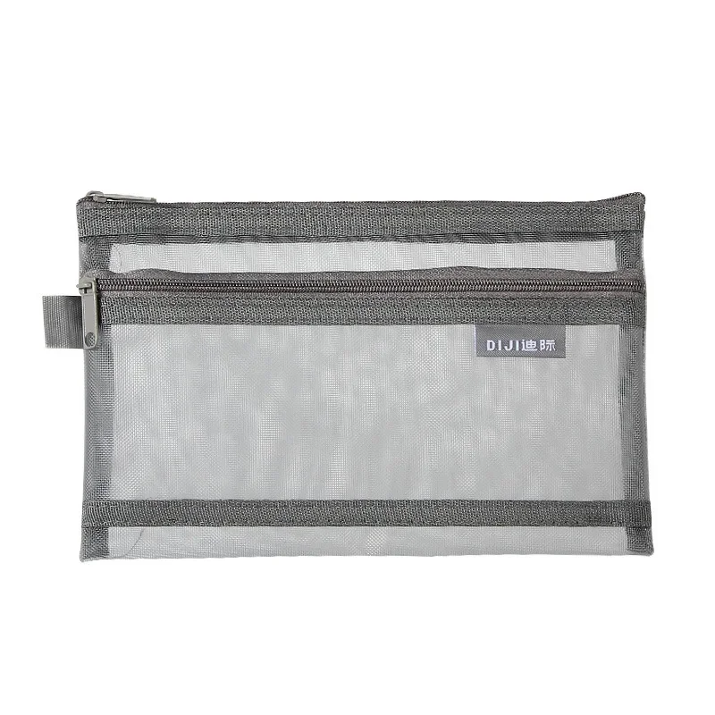 حقيبة قرطاسية شبكية شفافة من ا - مراجعة Clear Mesh Pencil Pouch For Exam وسعره