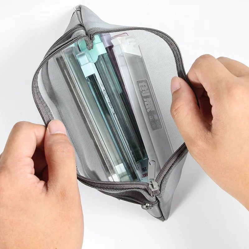 حقيبة قرطاسية شبكية شفافة من ا - مراجعة Clear Mesh Pencil Pouch For Exam وسعره