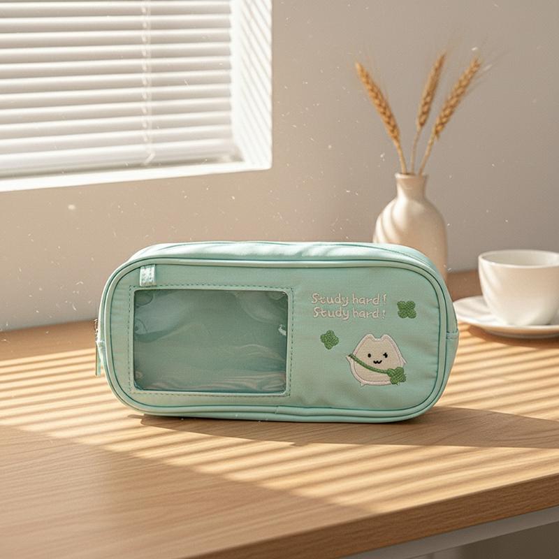 حقيبة أقلام رصاص لطيفة وواسعة: - مراجعة Aesthetic Large Pencil Case Pouch وسعره