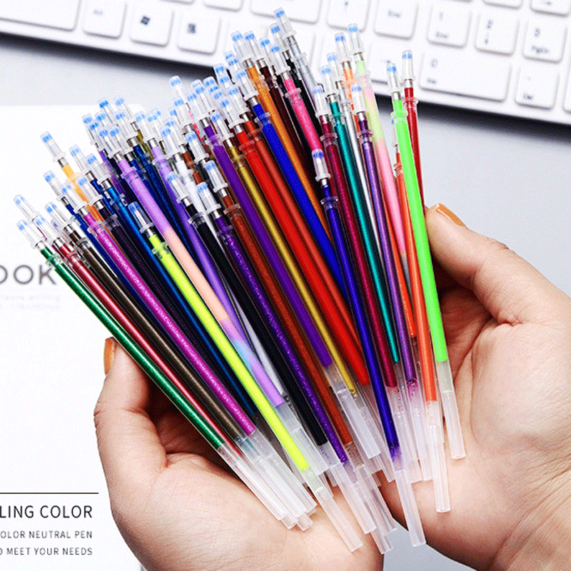 مجموعة عبوات أقلام الجل 12/100 - مراجعة Pastel Highlighter Set Double Ended وسعره