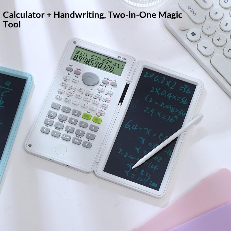 آلة حاسبة علمية مع لوحة كتابة  - مراجعة Scientific Calculator For Secondary School وسعره