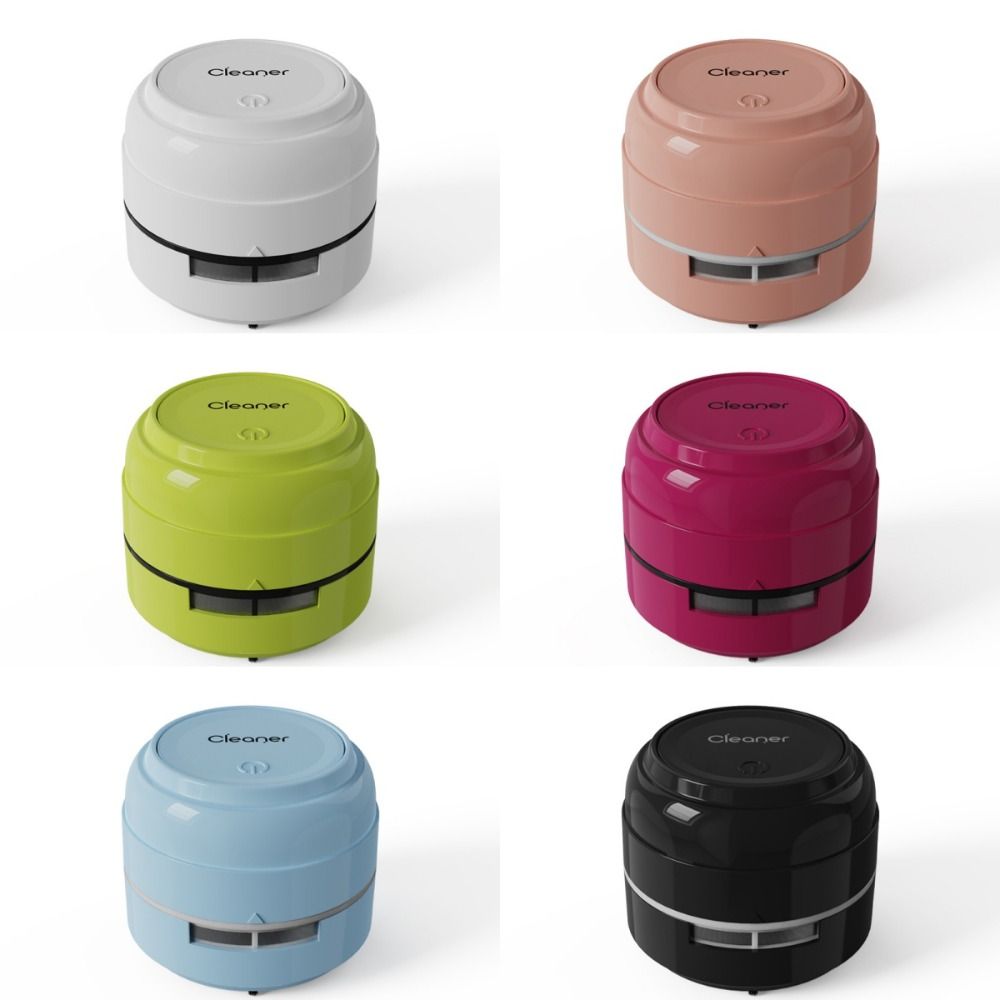 مكنسة كهربائية صغيرة مدمجة لتن - مراجعة Mini Desktop Vacuum Cleaner For Eraser Dust وسعره