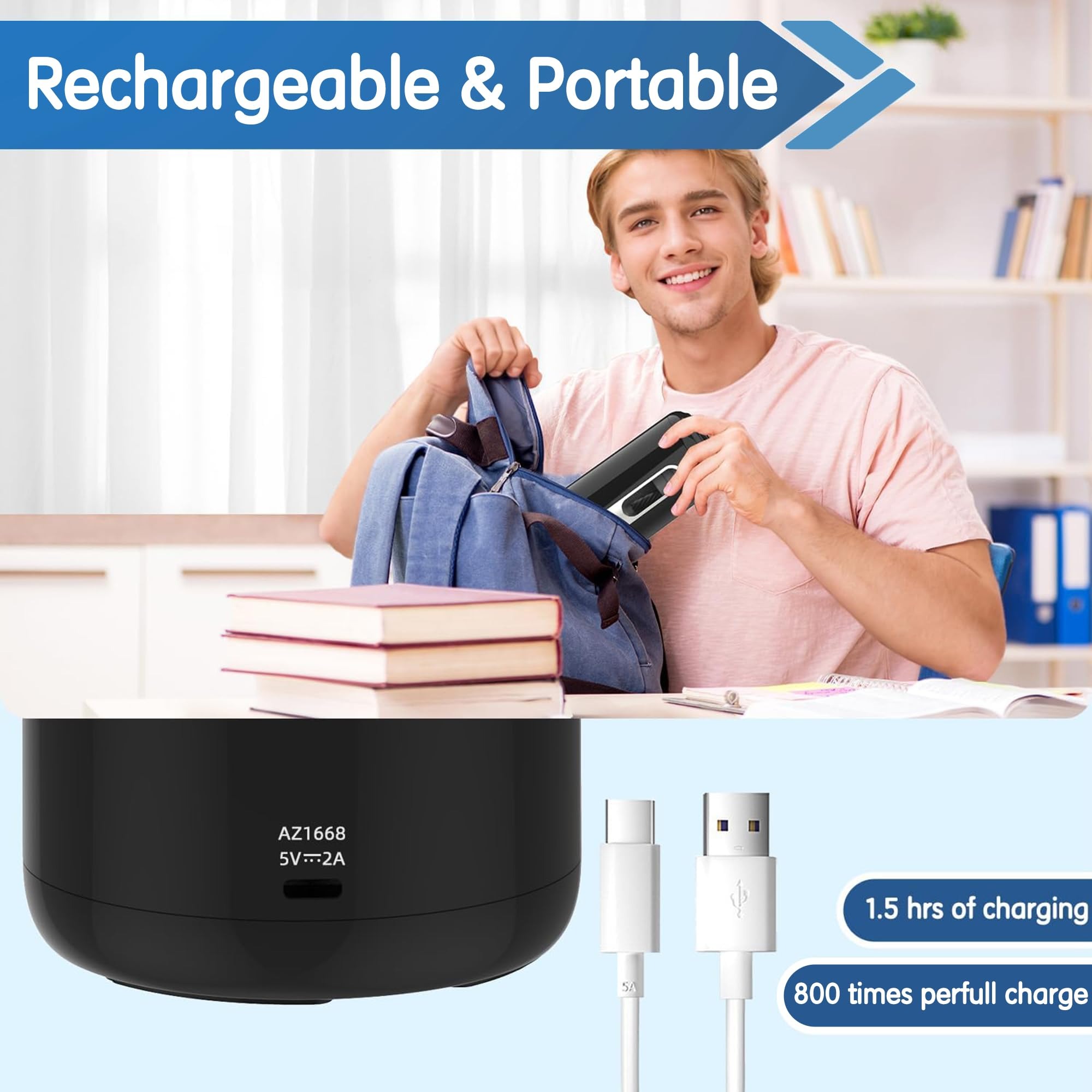 مبراة أقلام كهربائية من ديلي ت - مراجعة Electric Pencil Sharpener Usb وسعره