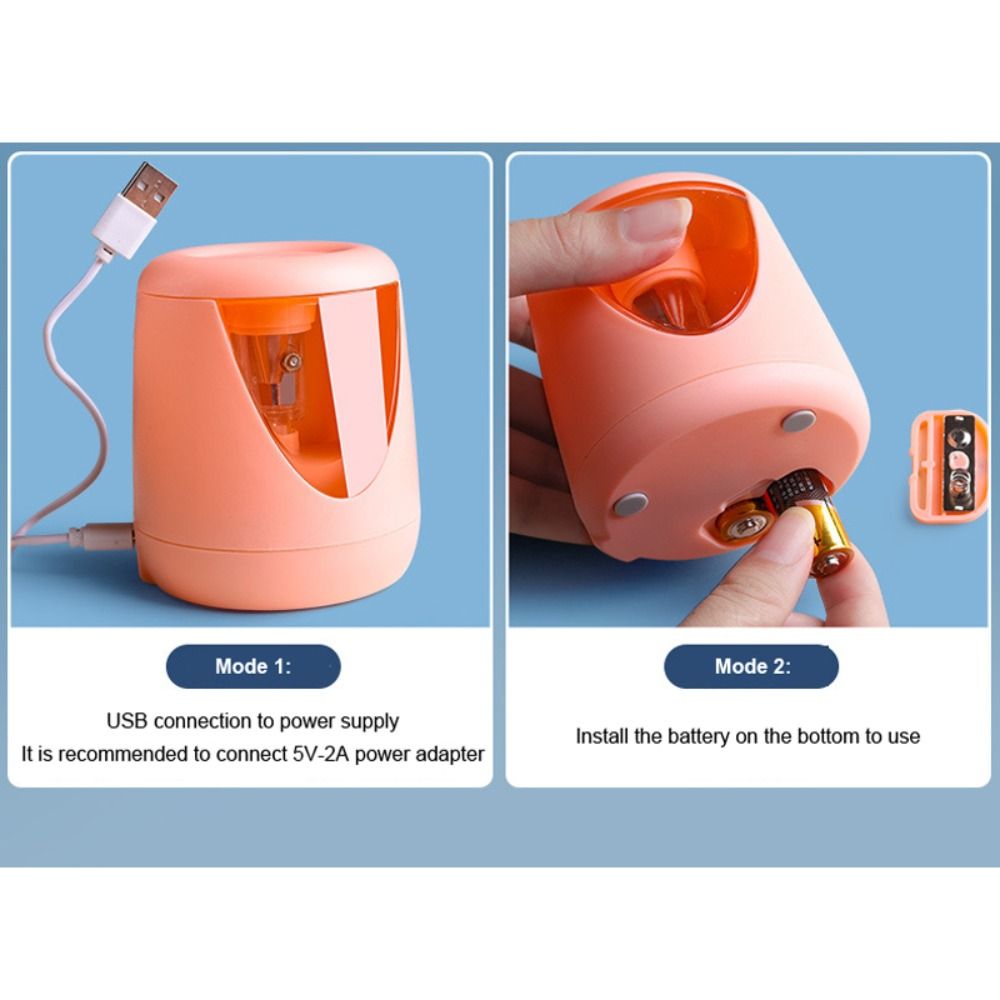 مبراة أقلام كهربائية إبداعية ت - مراجعة Electric Pencil Sharpener Usb وسعره