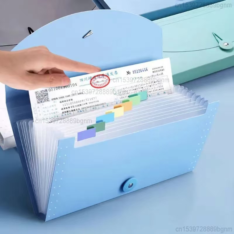 منظم ملفات قابل للتوسيع مع 13  - مراجعة Expandable Accordion File Folder 13 Pockets وسعره
